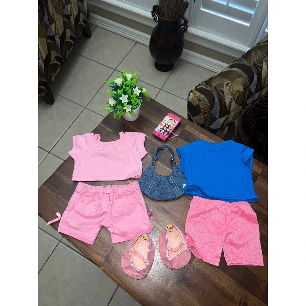 Build a Bear Sanrio Hello Kitty Top and‎ clothes/accessories bundle